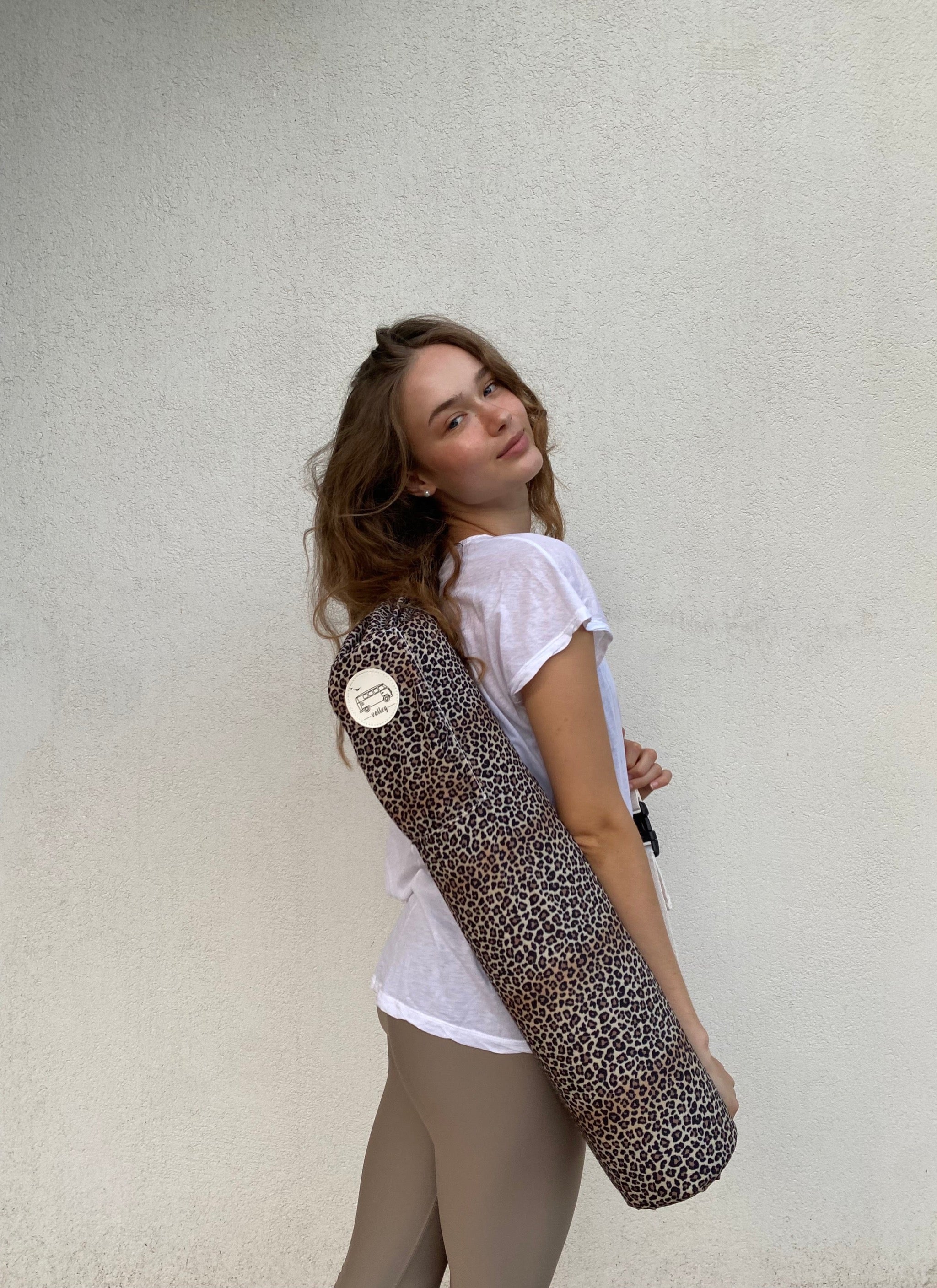 Leopard Yoga Bag